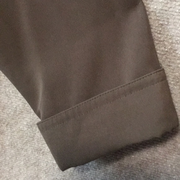 VTG.GALLERY SZ 8 DOUBLE-BREASTED TRENCH COAT BROWN EUC Like new! - Picture 3 of 9